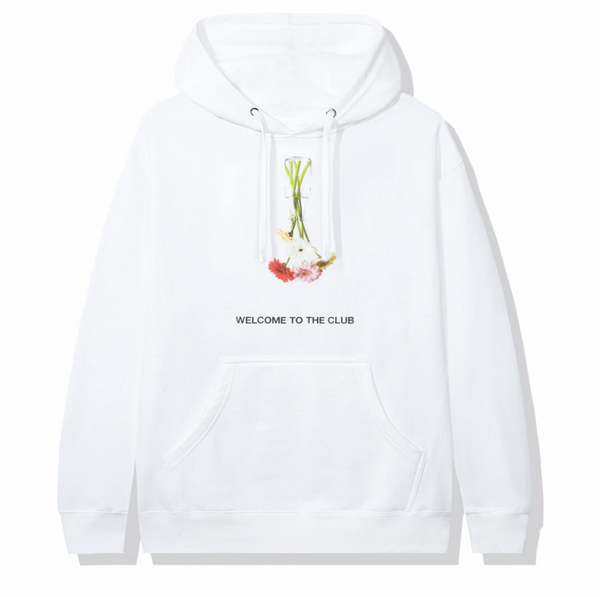 Hello / Goodbye White Hoodie