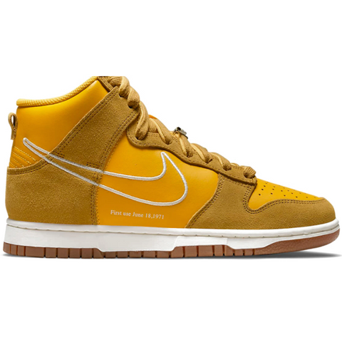 Wmns Dunk High First Use University Gold